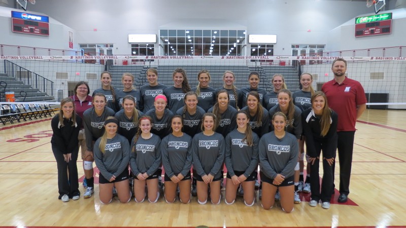 Hastings College - 2015 Volleyball Roster
