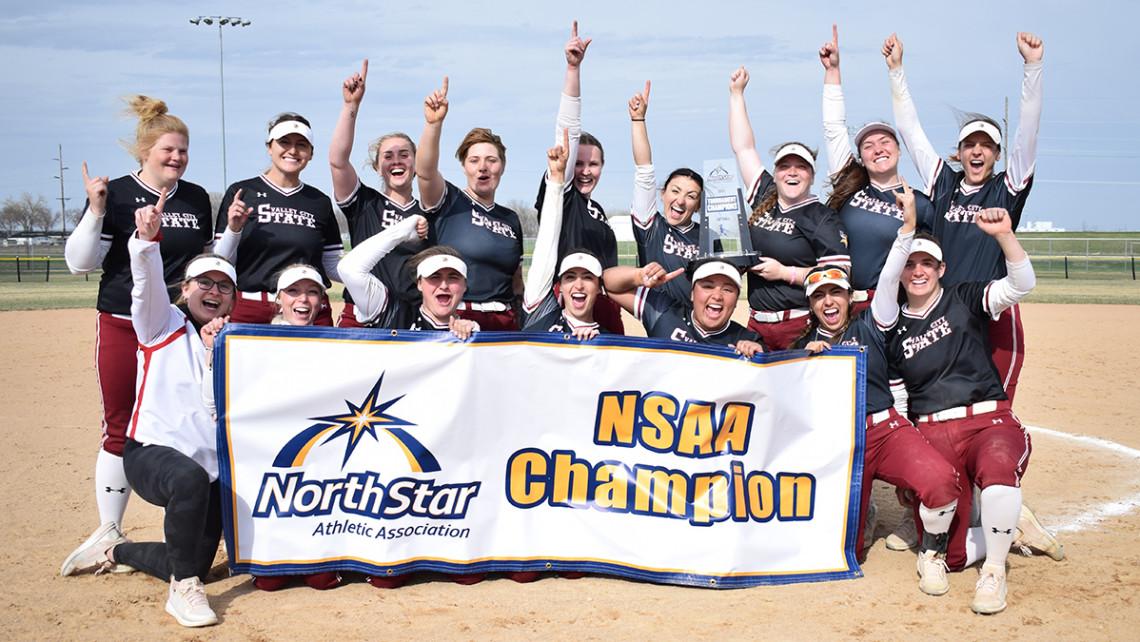 Valley City State wins NSAA softball tournament North Star Athletic